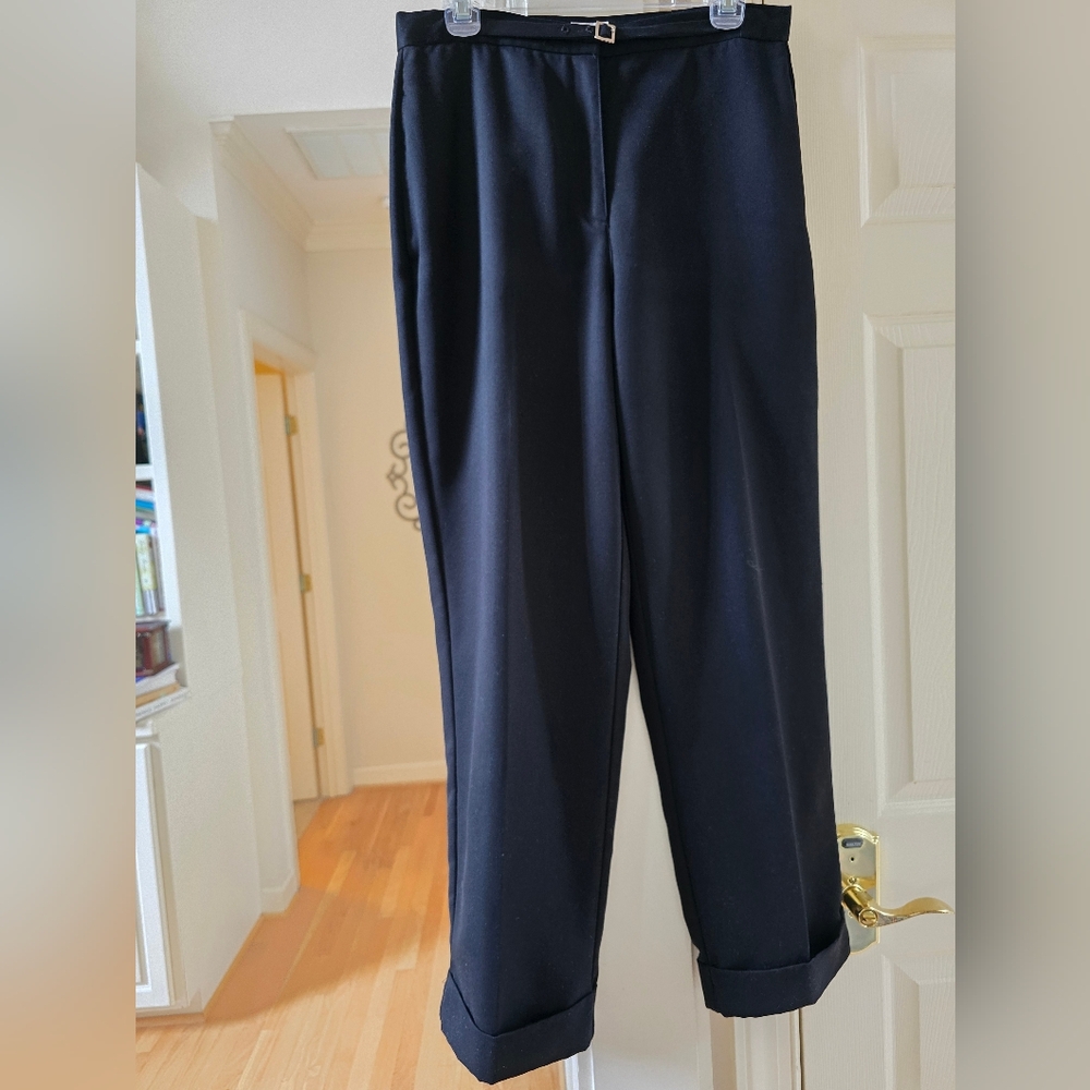 Liz Claiborne Women's Elegant Black Trousers